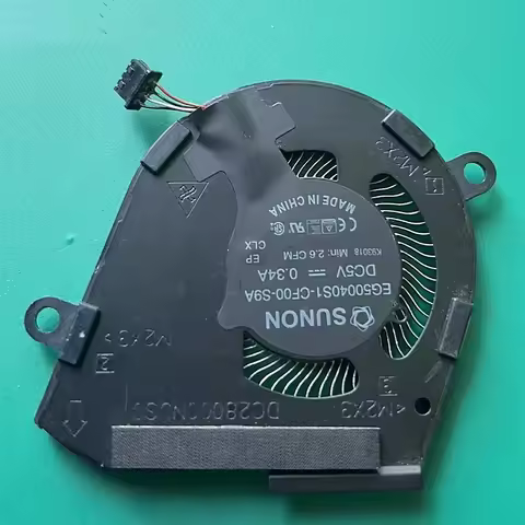 New CPU Cooler Fan for DEII Latitude 7300 P99G 7400 Laptop Cooling Fan EG50040S1-CF00 EG50040S1-CF10