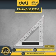 Deli Penggaris Segitiga Siku Besi Tukang / Triangle Ruler EDL303XXX