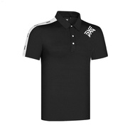 Sports New Pxg Summer Sports Golf Mens Clothing Short-Sleeved POLO Shirt Breathable Quick-Drying GOL