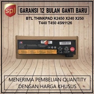 LAPTOP BATTERY Lenovo Thinkpad K2450 X240 X250 T440 T450 45N1126