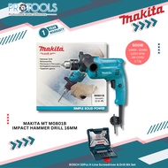 MAKITA MT M0801B HAMMER DRILL 500W 0-3,200 RPM & 0-48,000 BPM SUITABLE FOR WOOD, STEEL & CONCRETE