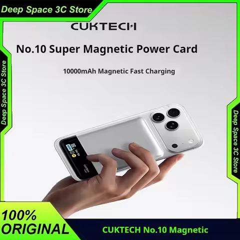 CUKTECH 10 AIR 10000mAh Power Bank 55W Two-Way Fast Charging Portable Powerbank With 3C Certificatio