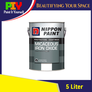 Nippon Paint Micaceous Iron Oxide (MIO) Cat Besi Minyak 5L - 5 Liter