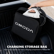 EV Cable Organizer Bag Electric Car Charger Box Charging Organizer Jumper Cable Bag Electric Vehicle