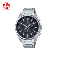 Casio Edifice EFV-650D-1AV Silver Stainless Steel Band Men Watch