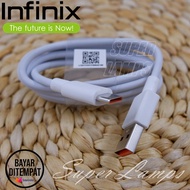 INFINIX Kabel Data Fast Charging 5 Ampere Type C PORT ORANGE