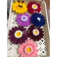 Cermin Bunga Kawat Bulu Handmade | gift / fuzzywire/mirror/Meja & Bilik Estetik