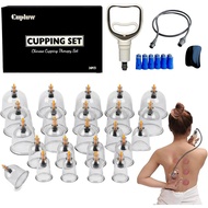 Cupping Set, 24 Cups Cupping Kit for Massage Therapy, Chinese Cupping Therapy Set with Magnetics, Pr