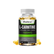 แคปซูล DAITEA L-Carnitine 1500MG ส่งเสริมการเผาผลาญไขมันและการเจริญเติบโตของกล้ามเนื้อ เหมาะสำหรับนั