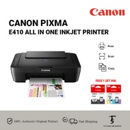 🔥FREE 1 Set Ink🔥 Canon PIXMA E410/E470/G2010 All In One Ink Efficient Printer/Laser Printer (Print/S