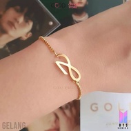 Good Jewelry - BTS Series Kalung Jungkook Titanium Stainless Steel Anti Karat Aksesoris Bergaransi
