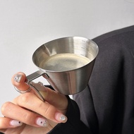 Stainless Steel Measuring Cup espresso Ounce Cup espresso Extraction Cup Milk Cup with Scale Cup 100