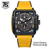 Empirewatches Jam Tangan T5 H3920G H3920 3920 Pria Cowok Analog Chrono dan Tanggal Aktif Strap Rubbe