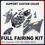 Motorcycle Fairing Kit For Yamaha YZFR6 YZF-R6 YZF R6 2008 -2016 ABS Plastic Body Injection Fairing 