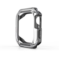 Transparent Two-color Armor Case For Apple Watch Series 9 / 8 / 7 41mm