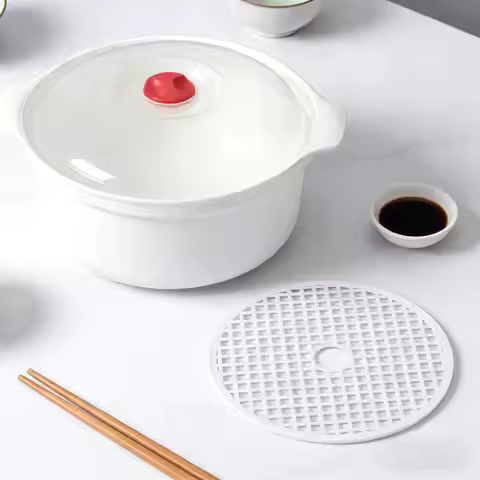 Microwave Heating Steamer Household Large Capacity Steamer Kitchen Steamer Box Steamer Rack Can Exha