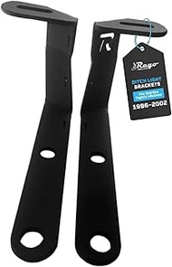Ditch Light Brackets for 1996-2002 Toyota 4Runner 3rd Gen | Hood-Hinge Mounted Brackets for LED Pod 