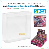 PET Plastic Protector Case FOR Janpaese Gundam GD01 / GD02 / GD03 Card Booster