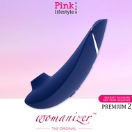 Womanizer - Premium 2 Blueberry Clitoral Sucking Nipples Vibrator. Oral Sex toys For Girlfriend