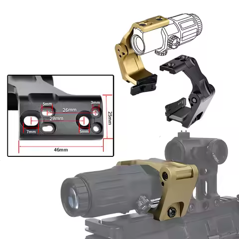 WADSN Fast FTC Mount Optic Riser Scope Mount For Eotech Holographic Sight G33 G43 G45 Magnifier Juli