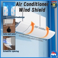 🇸🇬 [In Stock]Aircon Deflector Conditioning Windshield Free install Anti-Direct Blowing Universal Windproof Wall-Mounted