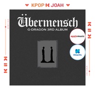 (PHOTOCARD ALBUM ver.) G-DRAGON (BIGBANG) [Ubermensch] 3rd Album (26th Feb.2025)