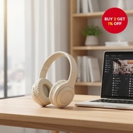 D-Rock DR58 Wireless Headset Bluetooth Earphones with Mic, Bass Enhancement, Active Noise Cancellati