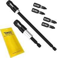 6 Piece SabreCut SCRK8 Magnetic 2 61/64" & 5 29/32" Professional Impact Bit Holders with 4 x 63/64" 