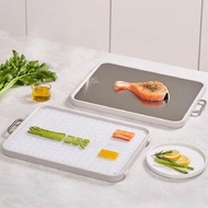 WAGENSTEIGER | Bagensteiger Bianco 316 Stainless Steel Double-Sided Cutting Board Kimchi Cutting Boa