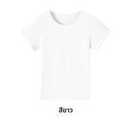 curve | เสื้อยืดแขนสั้นทรงกระชับสำหรับผู้หญิง