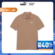 PUMA Basics เสื้อโปโลผ้าปิเก้ Essentials โลโก้เล็กสำหรับผู้ชาย - 68676289