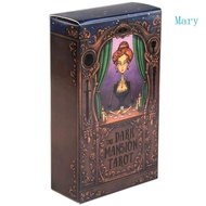 Mary Tarot Card Games Funny Table Board Game English Edition for Hobby Collections
