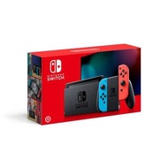 Nintendo 任天堂 Switch Joy-Con電光藍(左)及電光紅(右) 遊戲主機 (電池持續時間加長型號)