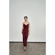 PAFON Scarlette Dress - Maroon