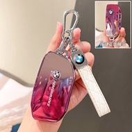 High-End BMW X5 Key Cover for 24 Models New X7 X1 X6 Car Buckle IX1 X2 XM Series 5 Series 7 Series I