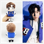 Hong Kong Anson lo Anson lo Cotton Doll Blue Baseball Uniform Same Style Fan Cheering Star Male