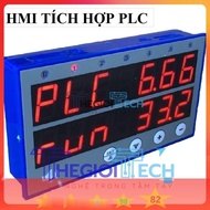 HMI LED Screen Display 2x7 Numbers | Integrated FX2N Mini PLC | GX Works2 Programming | Smart Contro