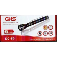 100% ORIGINAL JAPAN GHS GHS DC-80 Rechargeable LED Flashlight Touch Light