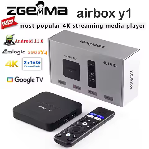 [Genuine]Newest ZGEMMA airbox y1 Box super Android Smart TV box 2G16GB Global version most popular 4