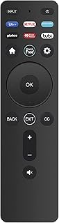 Beyution XRT260 Replace IR Remote Control fit for Vizio TV P65Q9-J01 V555-J01 M75Q6-J03 M50Q7-J01 V7