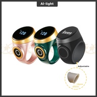 Smart Tasbih Touch Counter Ring  Waterproof Rechargeable Finger Counter Intelligent Counter for Musl
