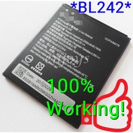 (3.5mm Thin) ORIGINAL / NEW High Quality Replacement Battery BL242 Ienovo A6000 /A6000+ Plus /K3 K30