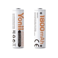 Yonii N4 ชาร์จแบตเตอรี่ได้นิเกิล NI - MH 1.2V NI-MH Ni-Cd 4 พอร์ตคุณภาพสูง AA - LR 6 / AAA - LR 03 เ