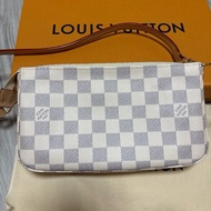 LV 麻將包 白棋盤格