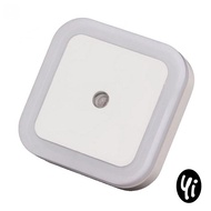 CAHAYA LED Night Light Sensor EU Plug L200 Light Bedroom Lamp Dim Sensor Dark On