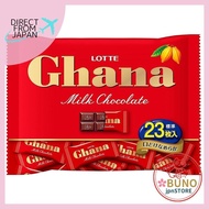 Lotte Ghana Milk (bag) 92g x 18
Lotte Ghana Milk Excellent 119g x 6
Lotte Ghana Slim Pack 40g x 10
L