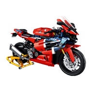 🎊ส่งภายใน24ชม🎊ฮอนด้า CBR1000RR มอเตอร์ไซค์รุ่นแทร็กเข้ากันได้กับตัวต่อเลโก้ 1:1 (1017 ชิ้น) ของขวัญข