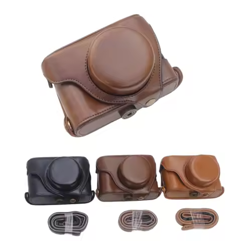 X100S Vintage PU Leather Camera Case Video Bag Cover For Fujifilm X100F X100V X100 V FUJI X100 X100T