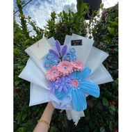 Bouquet kawat bulu / Bunga kawat bulu