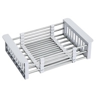LACP NEW Dish Drain Rack Extendable Sink Above Sink Dish Rack Expandable Kitchen Sink Drain Rack